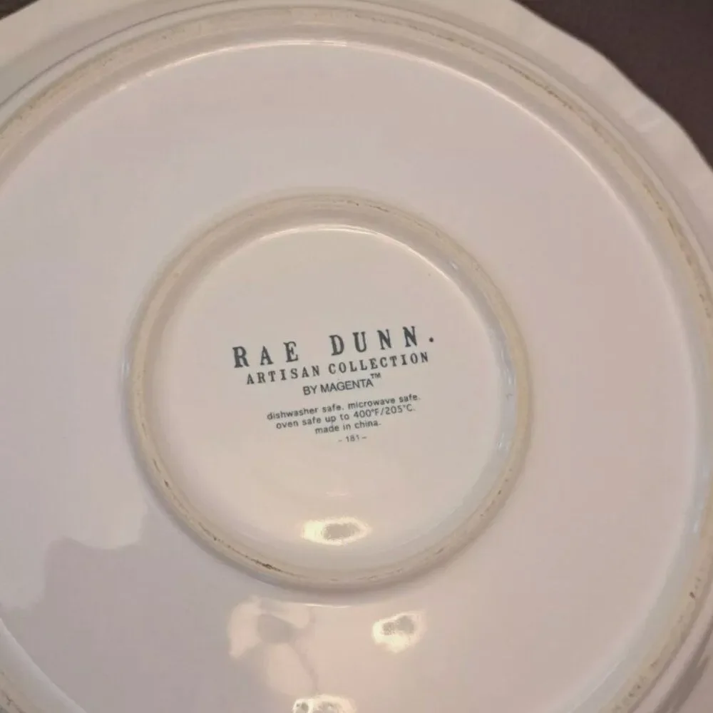 Rae Dunn Pumpkin Pie Baking Plate/Dish